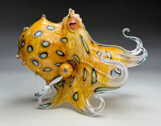 Blue Ringed Octopus (gold)